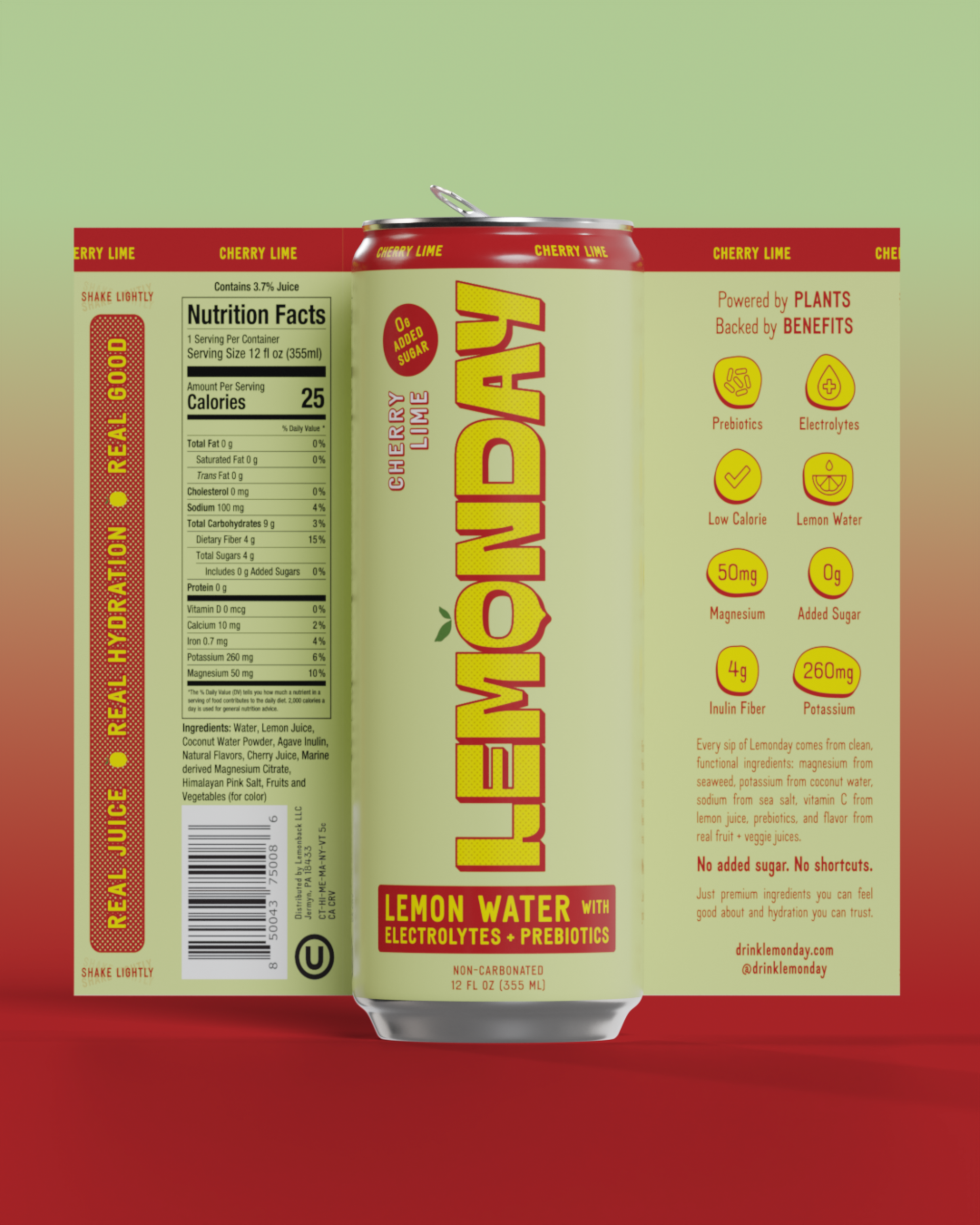 Ingredient list for Cherry Lime